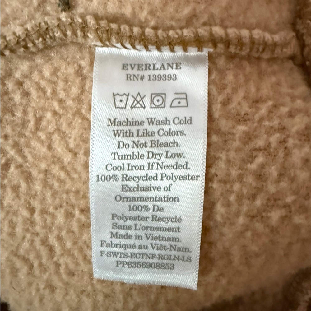 Everlane ReNew Fleece Oversized Crew - Picture 9 of 11
